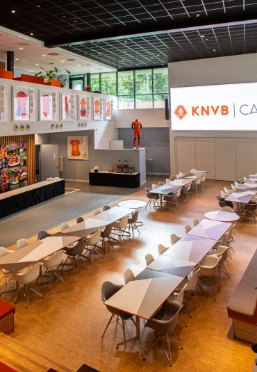 LED wall van topniveau op de KNVB Campus